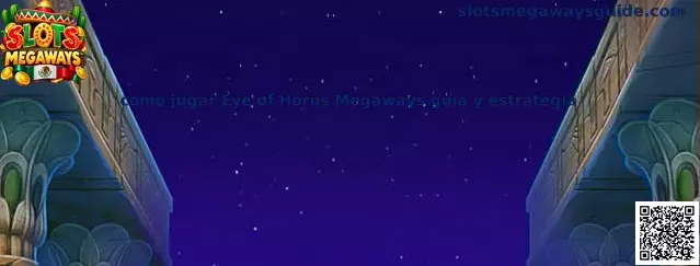 Ilustración temática de Eye of Horus Megaways y su ambientación egipcia, utilizada como apoyo a la guía de juego