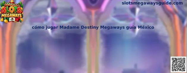 Imagen ilustrativa de Madame Destiny Megaways para conocer los carretes, símbolos y funciones del juego