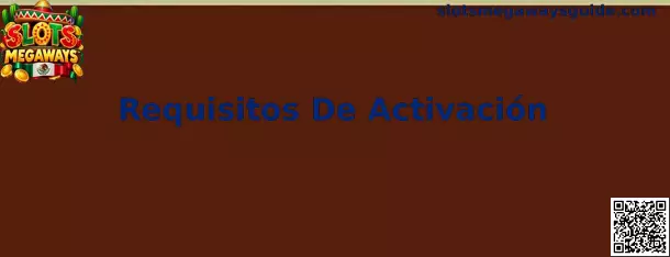 Requisitos De Activación en Slots Megaways