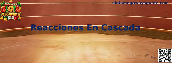 Ejemplo visual de Reacciones En Cascada en Slots Megaways